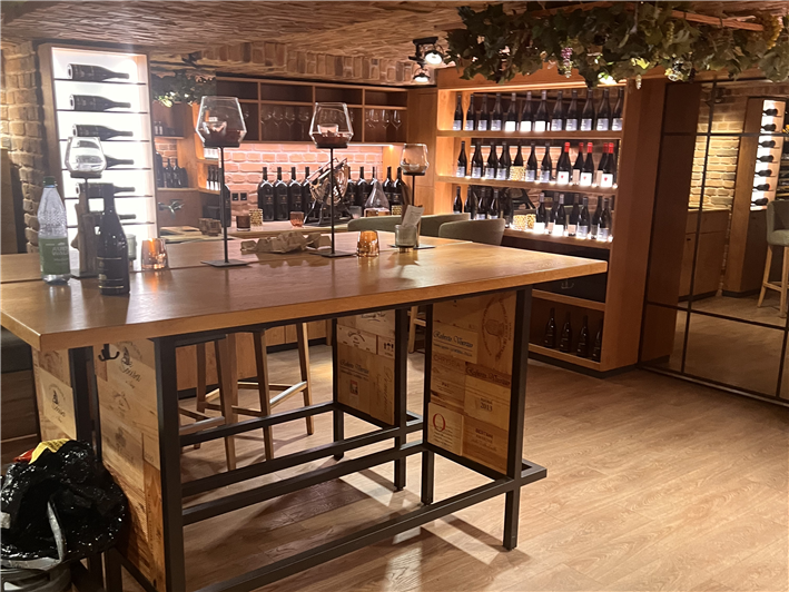 wine table cellar